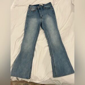 Garage blue flare jeans #flares